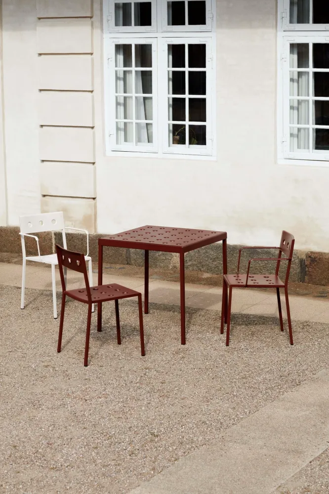 HAY Balcony tuintafel 76x75 cm chalk beige