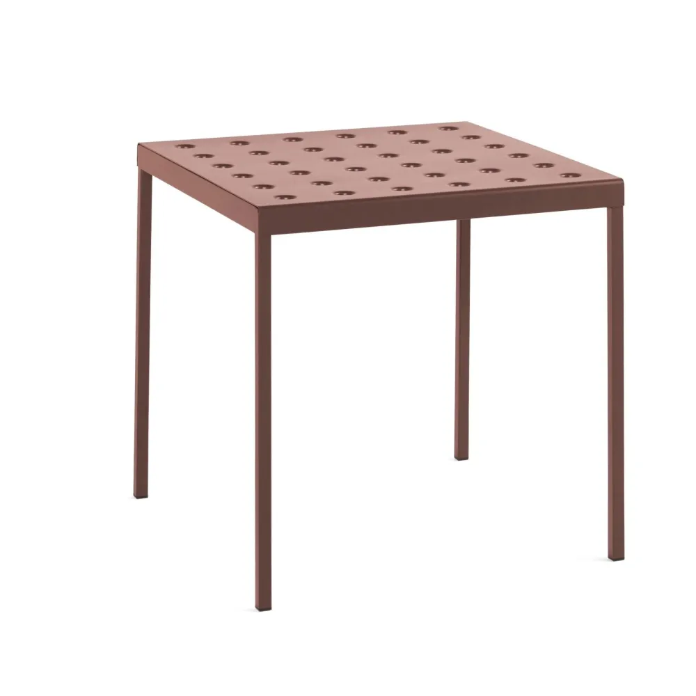 HAY Balcony tuintafel 76x75 cm iron red
