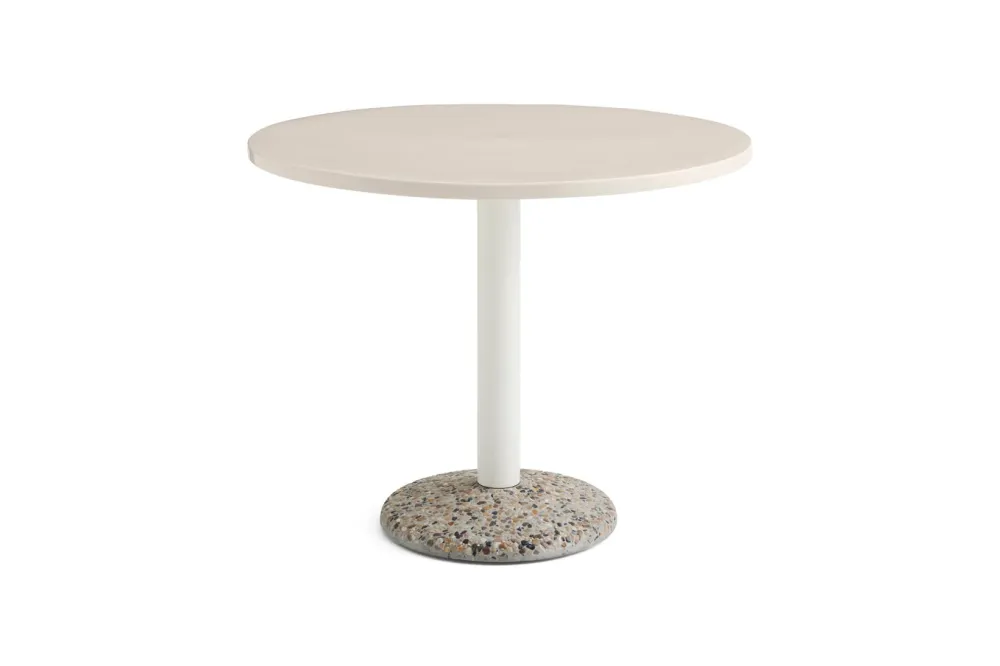 Hay Ceramic Table warm white - Muller van Severen Diameter