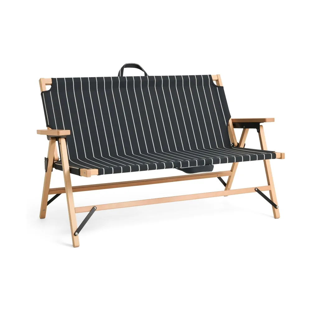 HAY Outdoor Market tuinbank Black/Beige