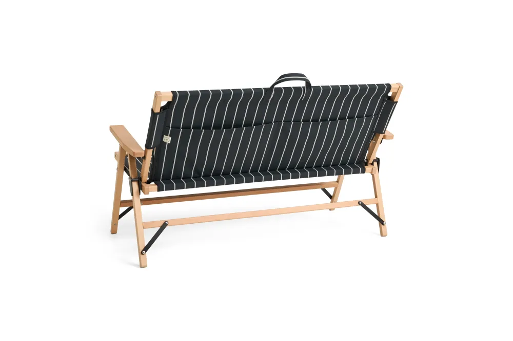 HAY Outdoor Market tuinbank Black/Beige