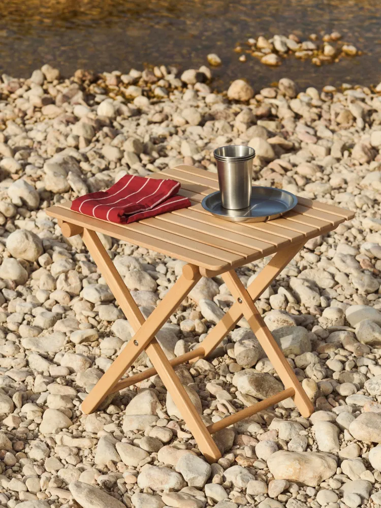 HAY Outdoor Market tuintafel 52x41 cm beuken