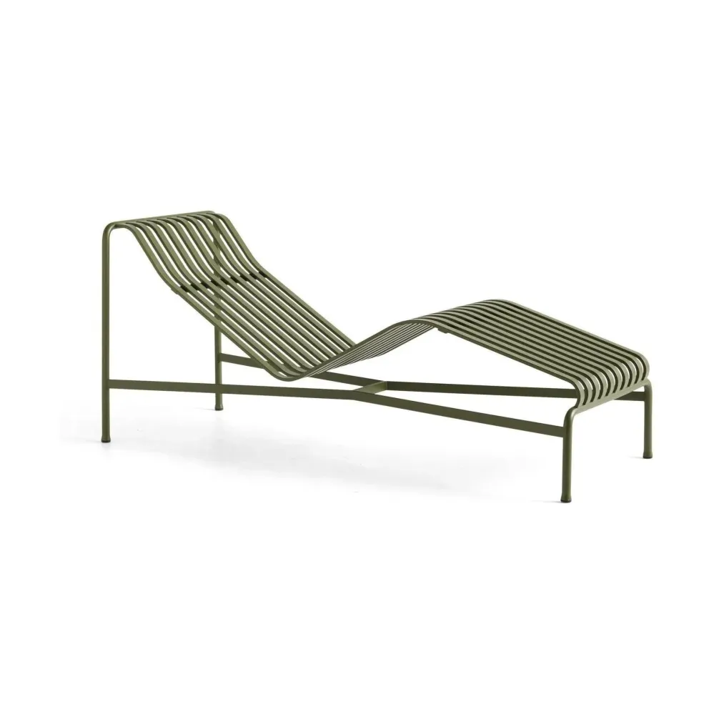 HAY Palissade chaise longue olive