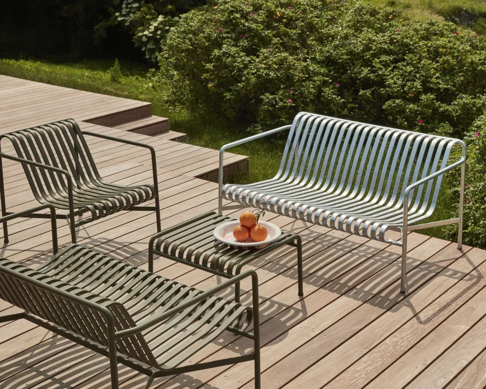 HAY Palissade loungebank sky grey