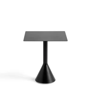 HAY Palissade outdoor Cone Table - vierkant Anthracite