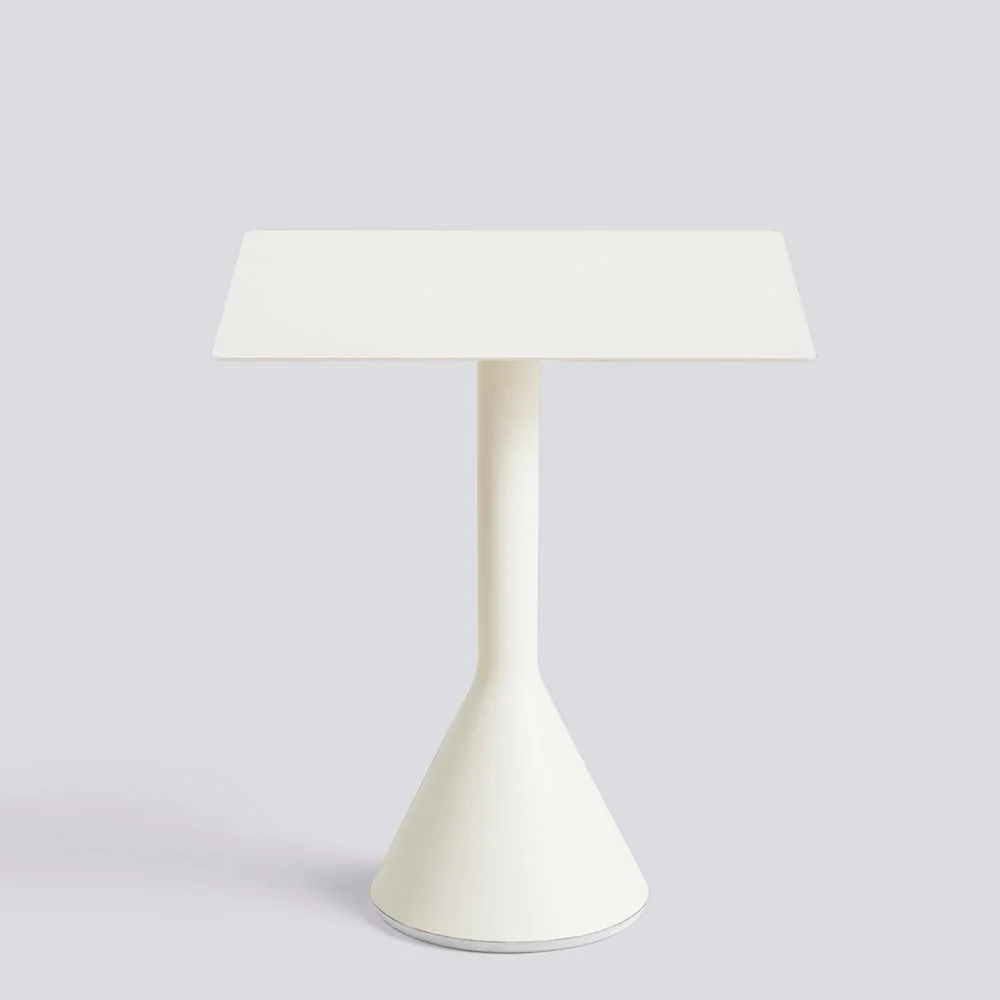 HAY Palissade outdoor Cone Table - vierkant Anthracite
