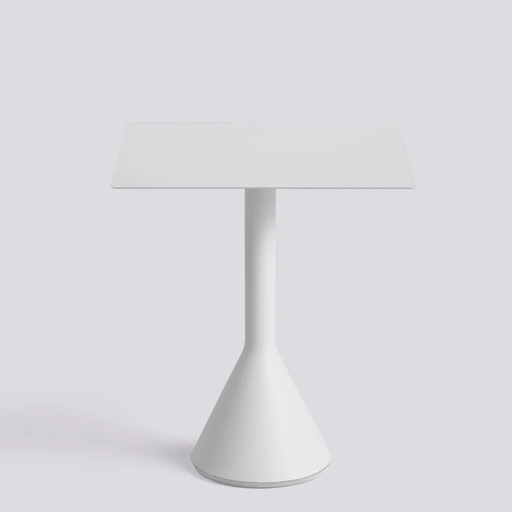 HAY Palissade outdoor Cone Table - vierkant Anthracite