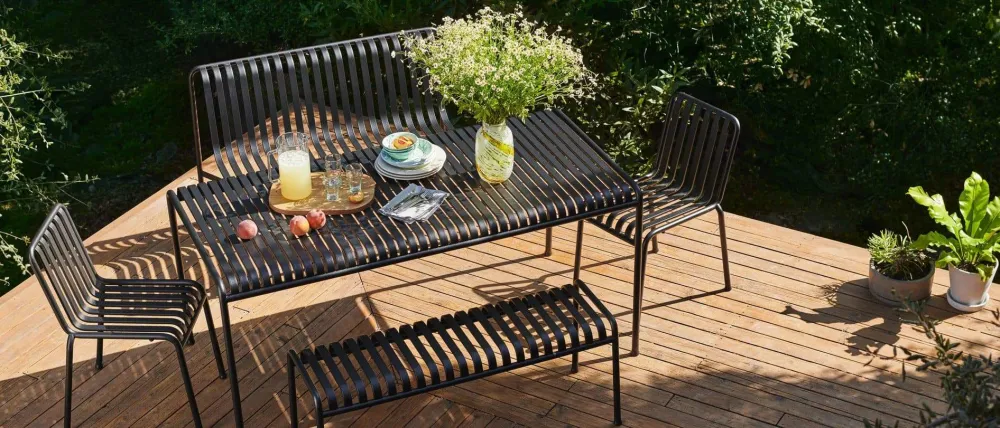 HAY Palissade tuinbank hot galvanised