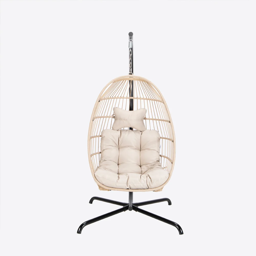 HOME DELUXE hangstoel LOMA – 1 zits beige
