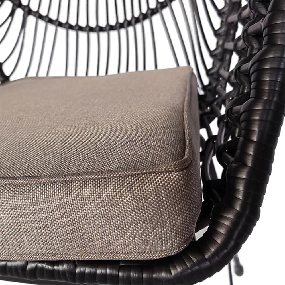 HOME DELUXE tuinstoel incl. zitkussen TARA - 63 x 60 x 82 cm weerbestendig