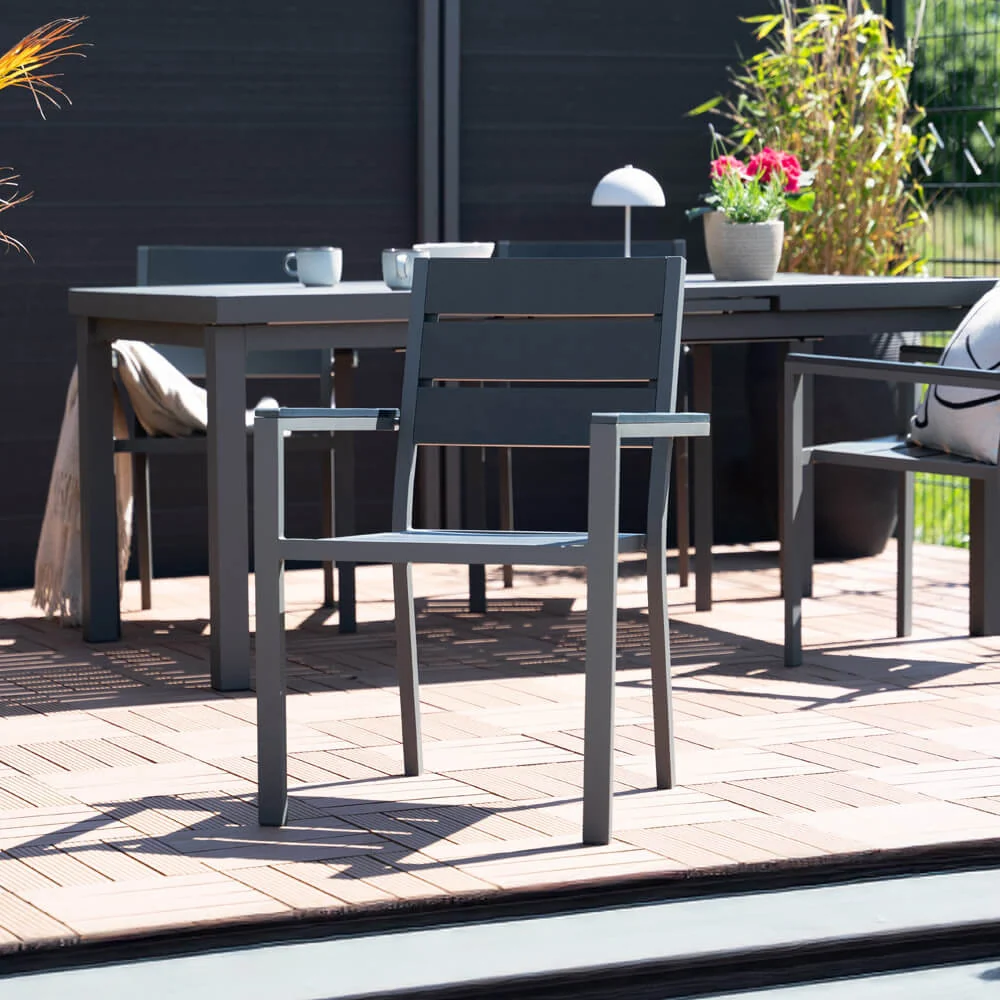 Home Deluxe Tuinstoel MADERA Hoeveelheid: 12
