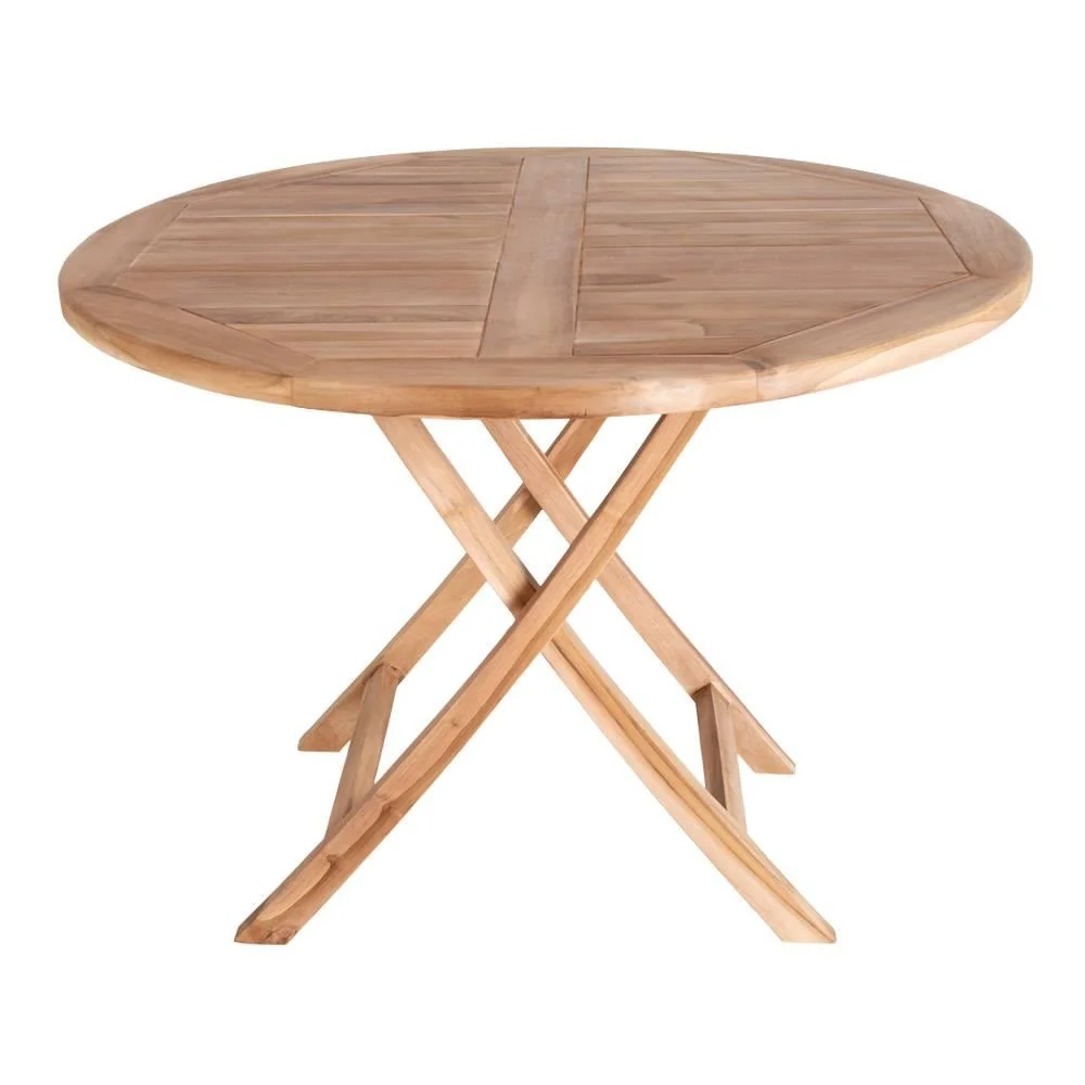 Tuintafel Oviedo Teakhout rond House Nordic