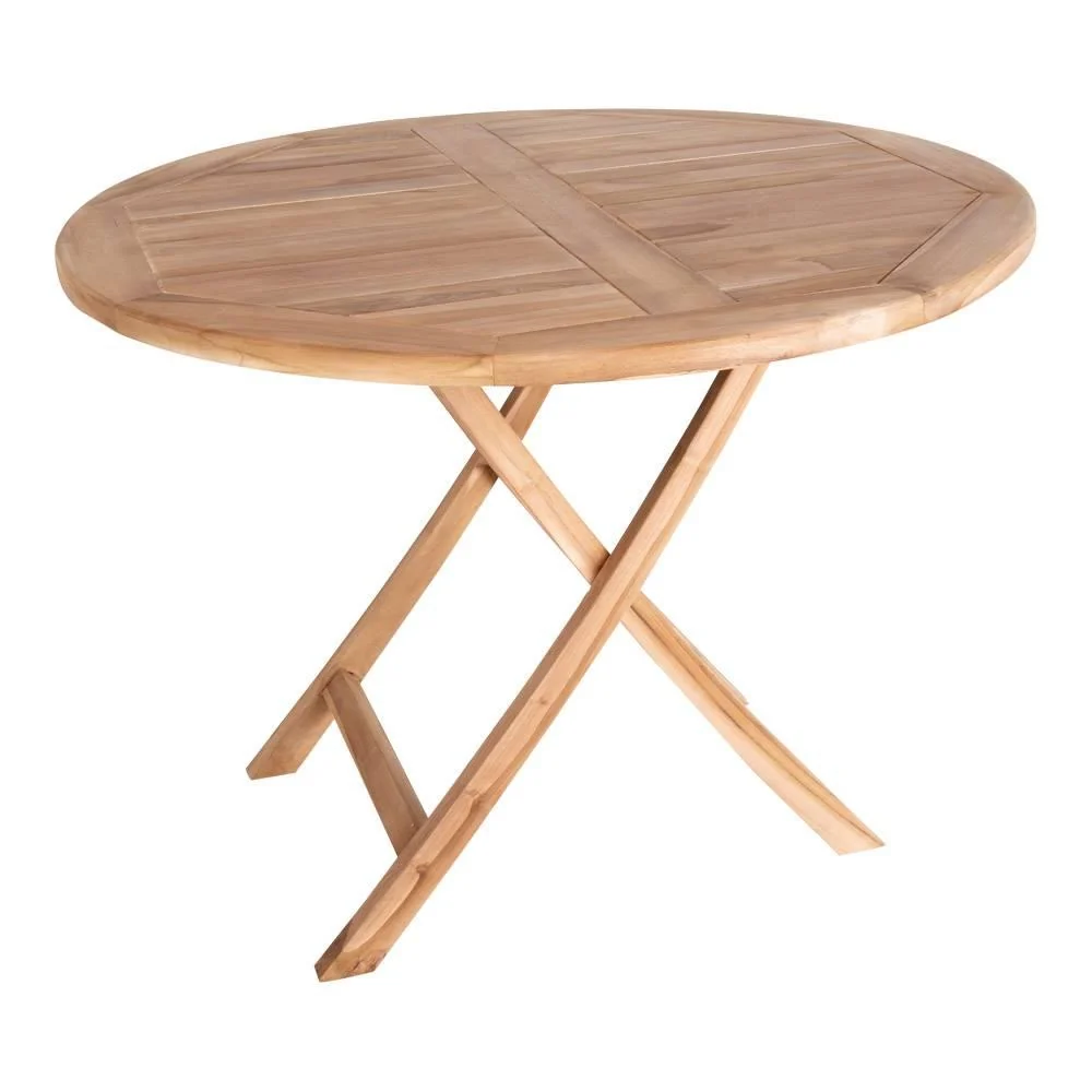 Tuintafel Oviedo Teakhout rond House Nordic
