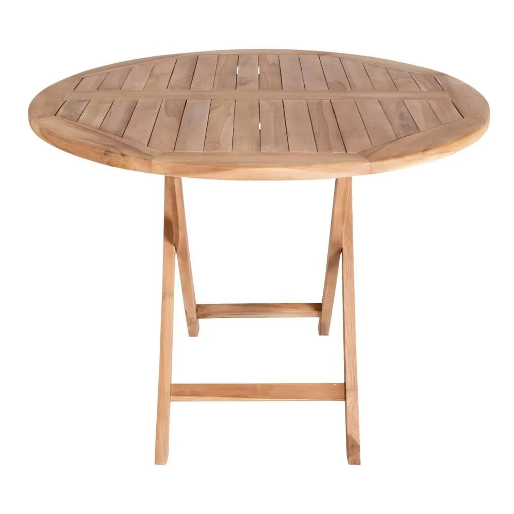 Tuintafel Oviedo Teakhout rond House Nordic