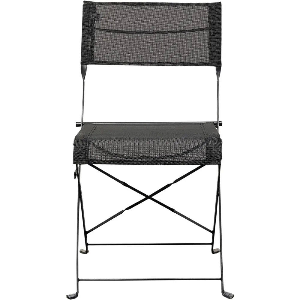 Kare Design Opvouwbare tuinstoel Balcony zwart