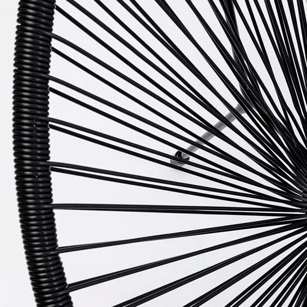 Kare Design Tuinfauteuil Acapulco Mono zwart