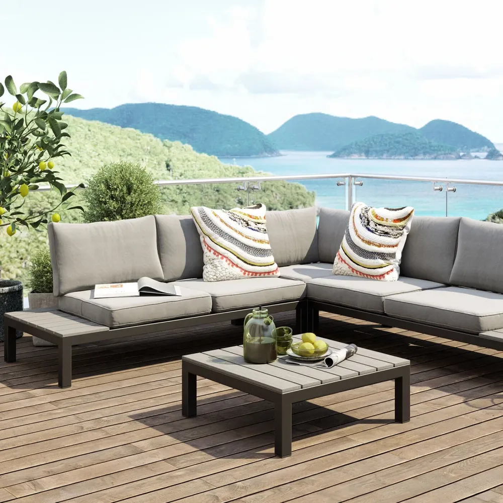 Kare Design Tuinmeubilair Holiday zwart