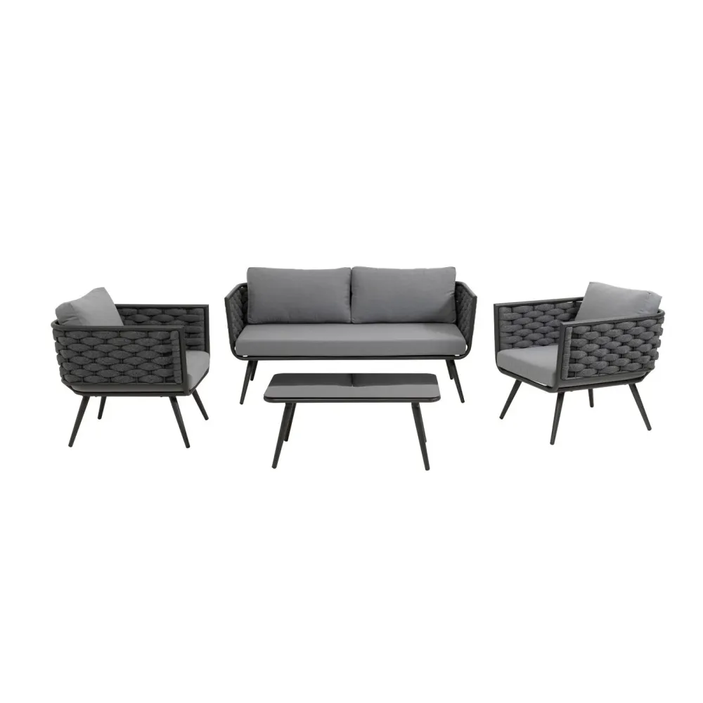 Kare Design Tuinmeubilair Rimini grijs
