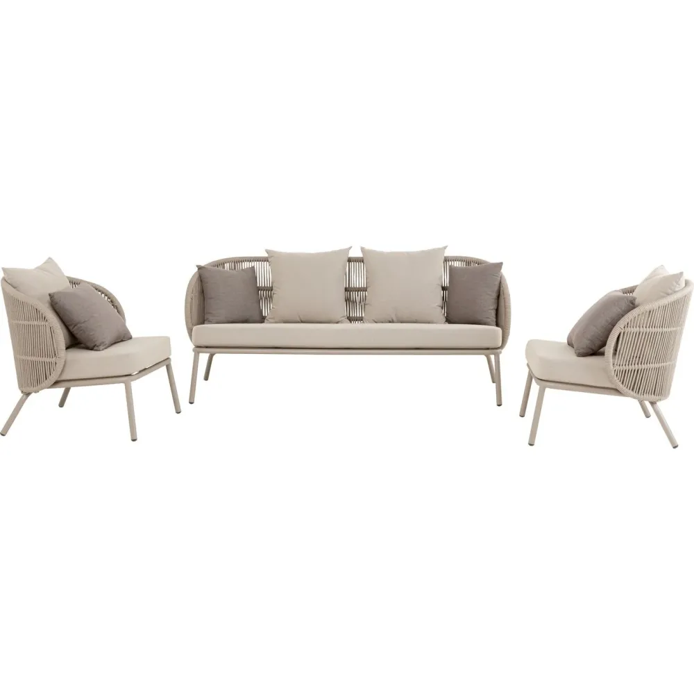Kare Design Tuinmeubilair Sicily beige