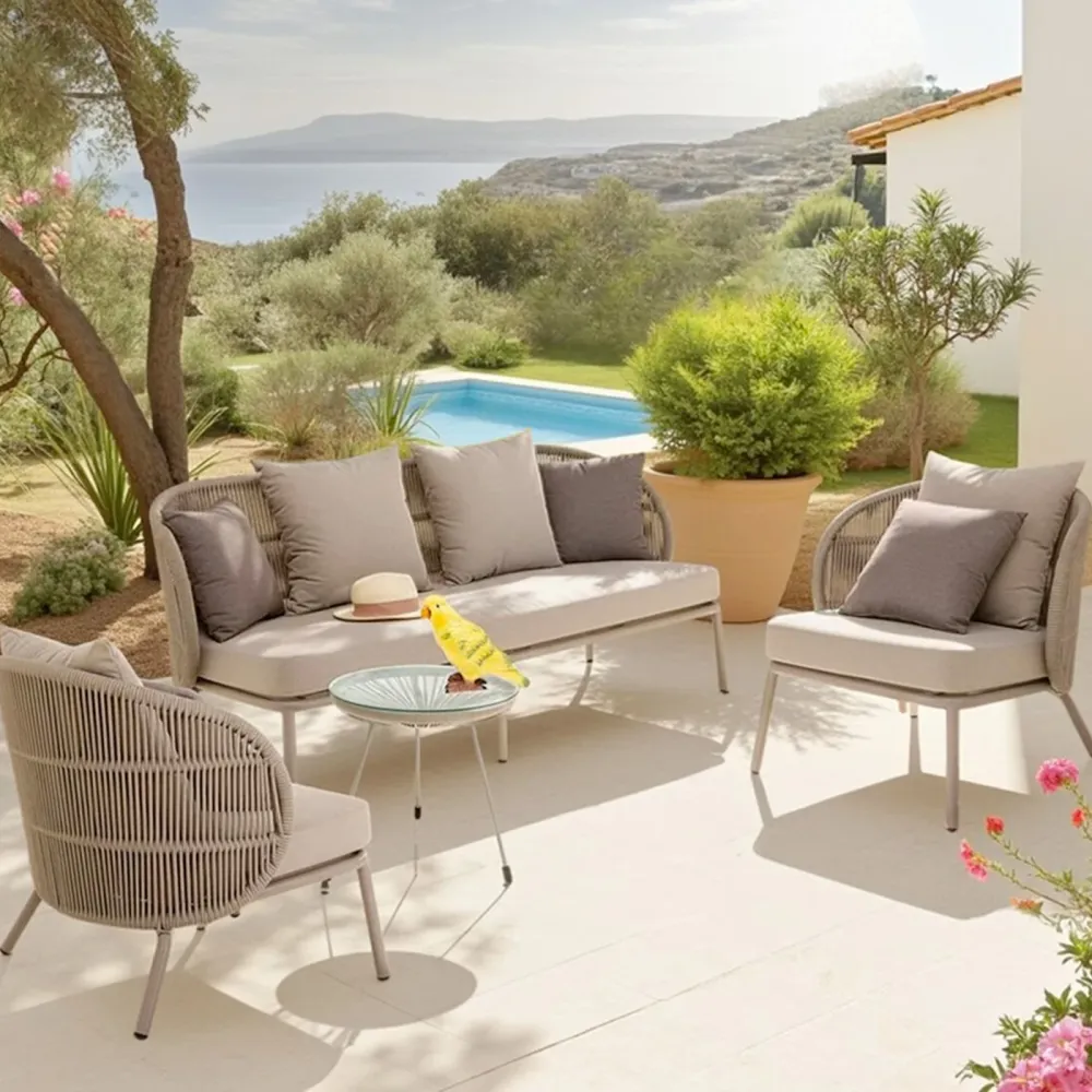 Kare Design Tuinmeubilair Sicily beige