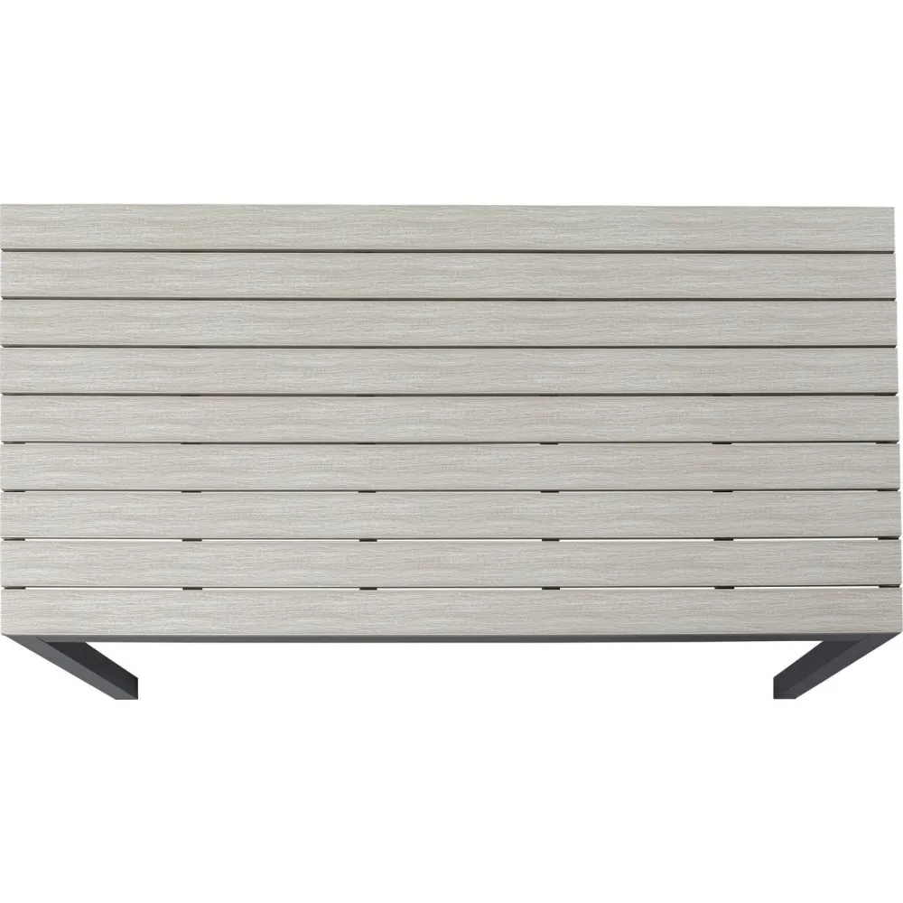 Kare Design Tuinmeubilair Sorrento tafel en 4 stoelen blauw