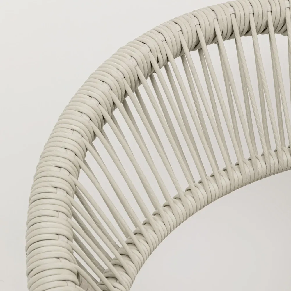 Kare Design Tuinstoel met armleuningen Palma beige