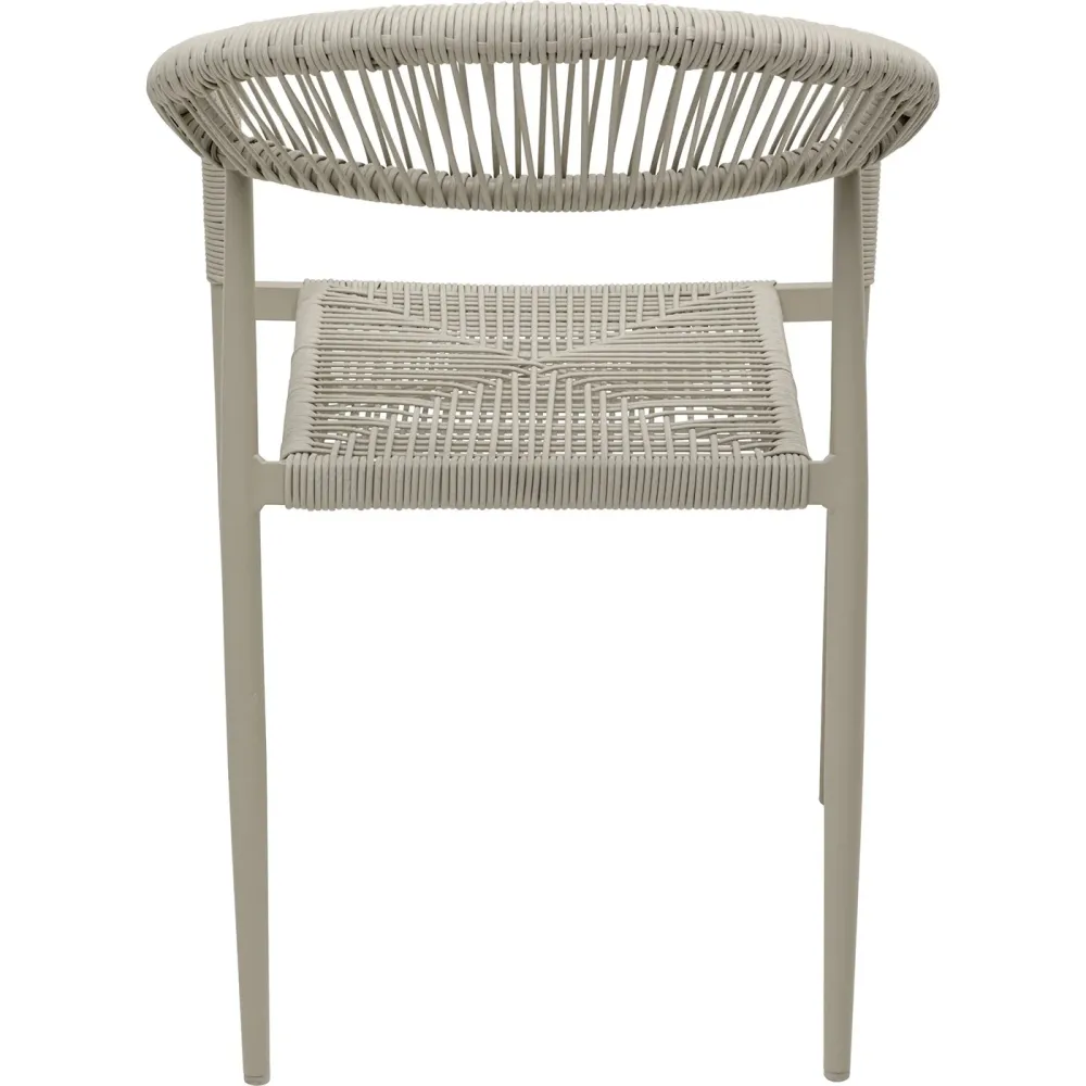 Kare Design Tuinstoel met armleuningen Palma beige