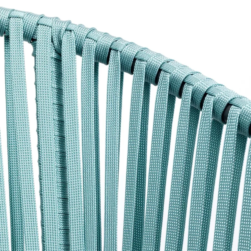 Kare Design Tuinstoel met armleuningen Santanyi blauw