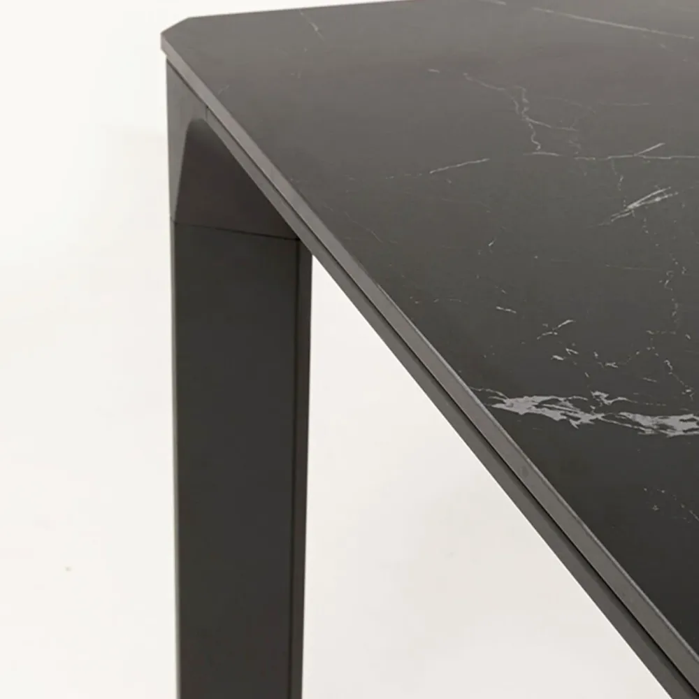 Kare Design Tuintafel Bari 180x90cm zwart