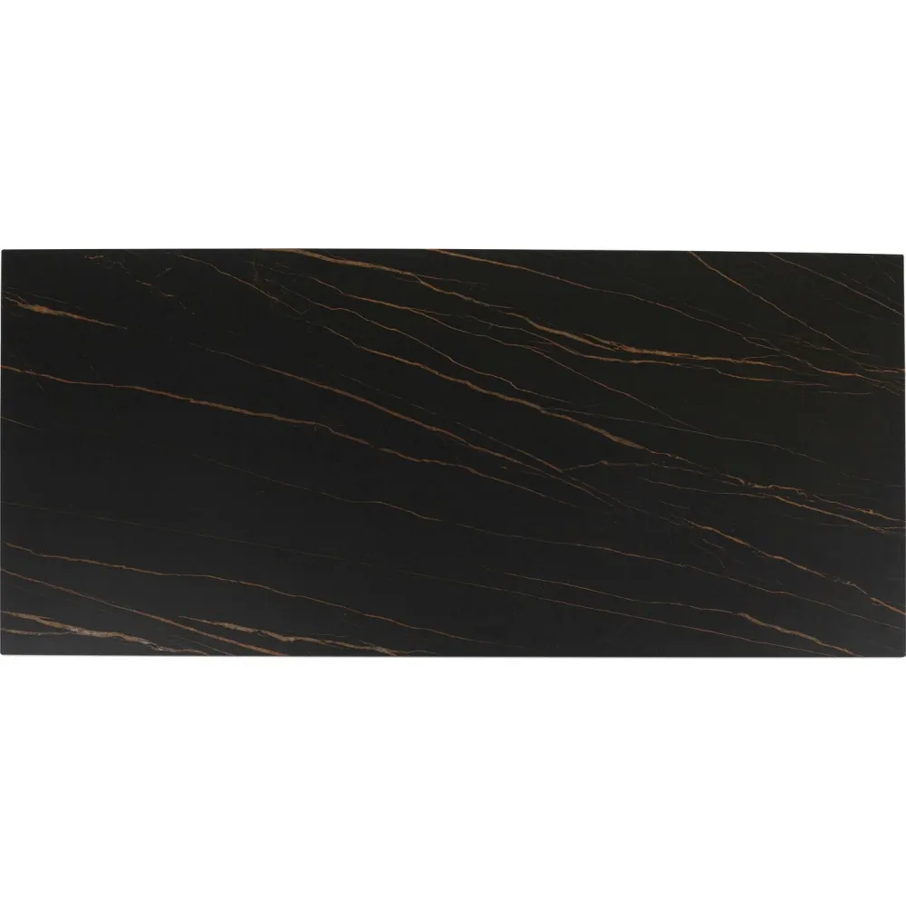 Kare Design Tuintafel Gloria 180x90cm keramiek zwart