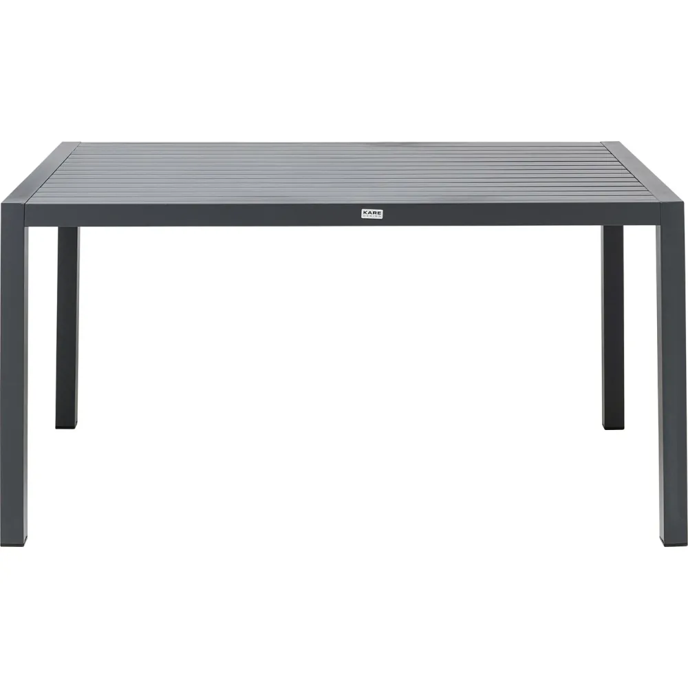 Kare Design Tuintafel Madagascar 140x80cm antraciet