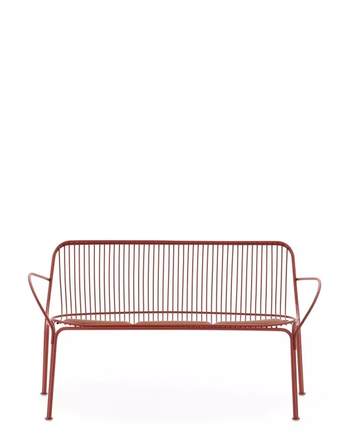 Kartell Hiray tuinbank Rood