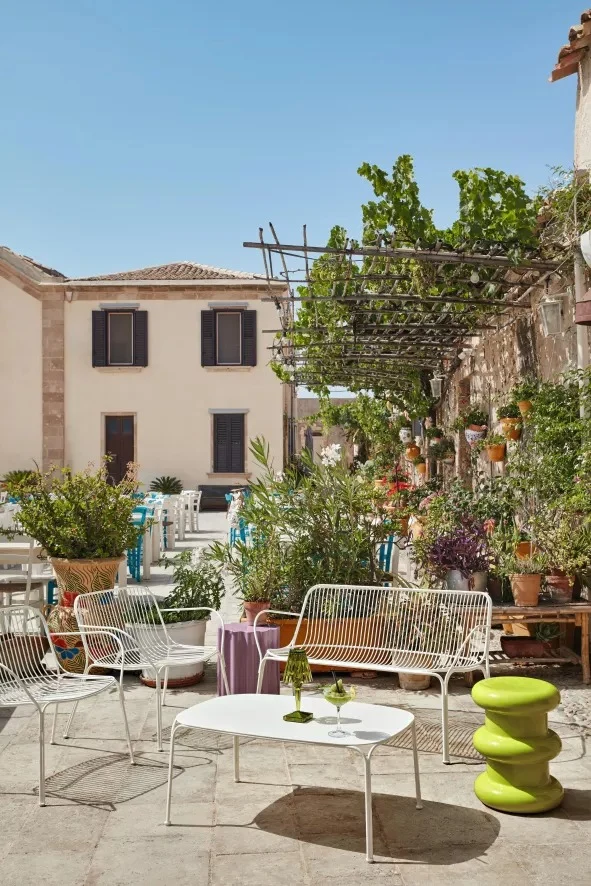 Kartell Hiray tuinbank Zwart