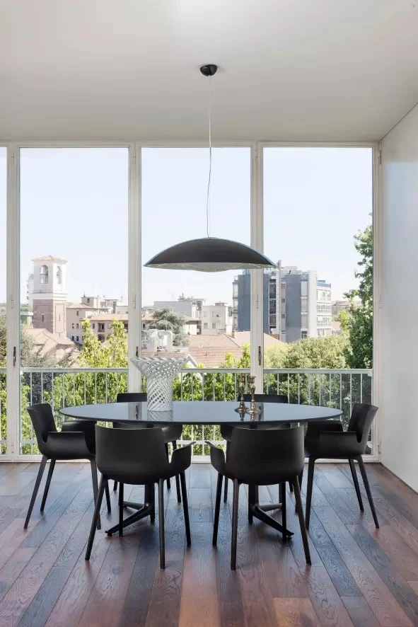 Kartell Piuma stoel Grijs