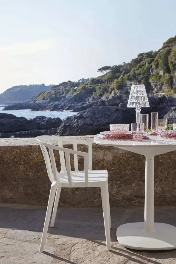 Kartell Venice Mat stoel Zwart