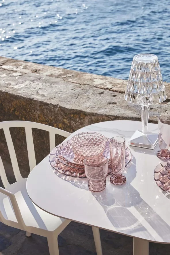 Kartell Venice Mat stoel Zwart