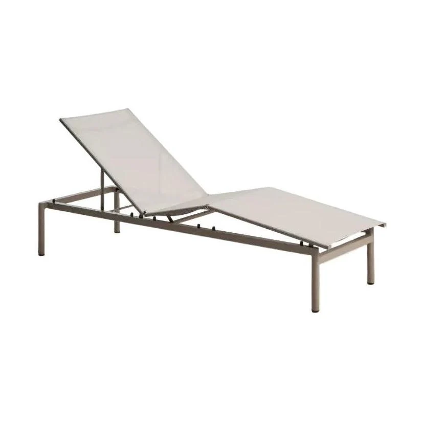 Kave Home Lesina ligbed Taupe/Ecru