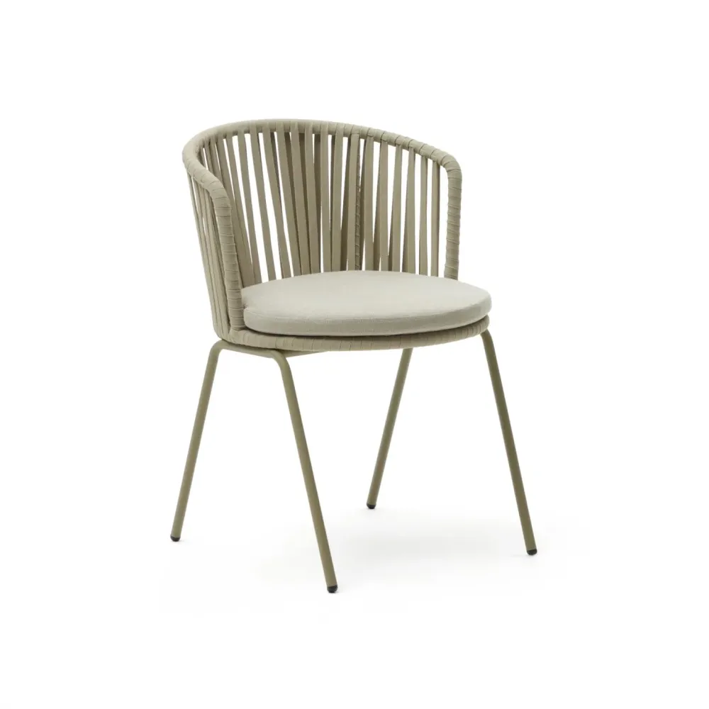 Kave Home Saconca tuinstoel Beige