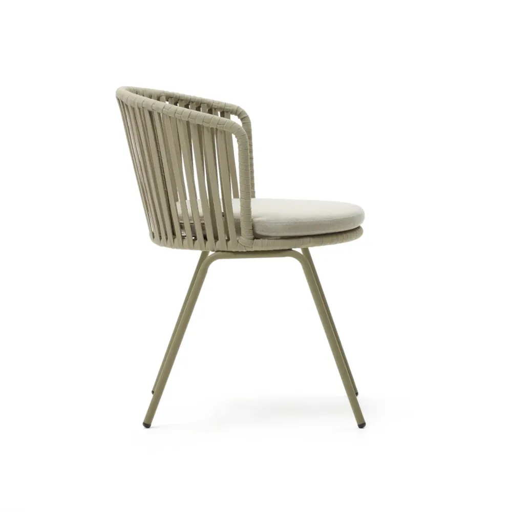 Kave Home Saconca tuinstoel Beige