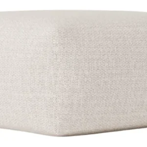 Laui Square Pouf - Boho Beige