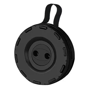 Draagbare Telescopische Kruk (Zwart) Leogreen