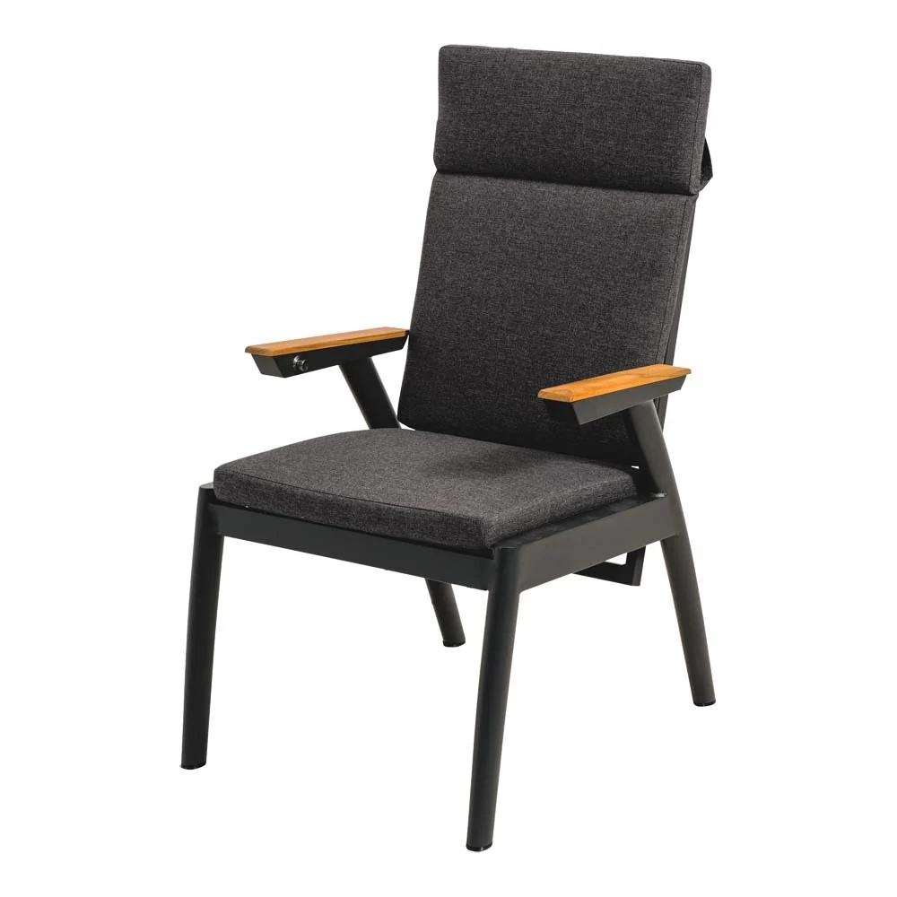 Lesli Living bistrostoel Florence - zwart - 61x78x106cm