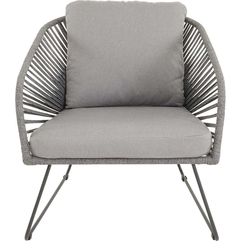 Lesli Living bistrostoel Izumi - grijs - 71x79x73cm