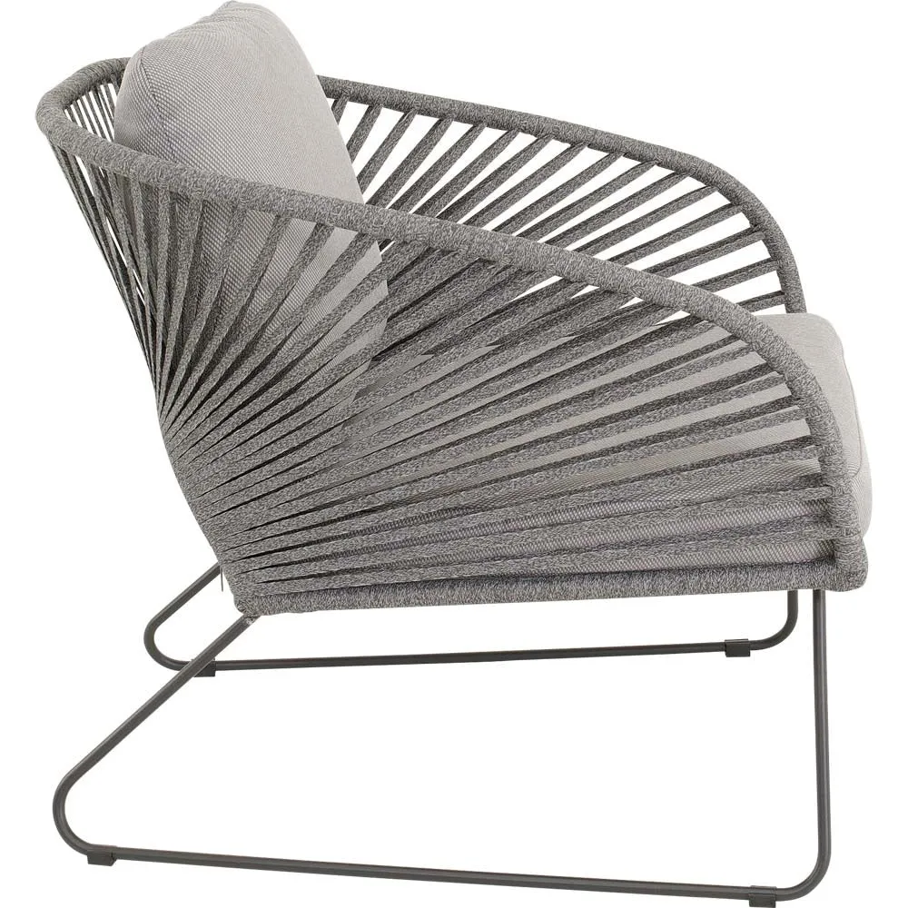 Lesli Living bistrostoel Izumi - grijs - 71x79x73cm