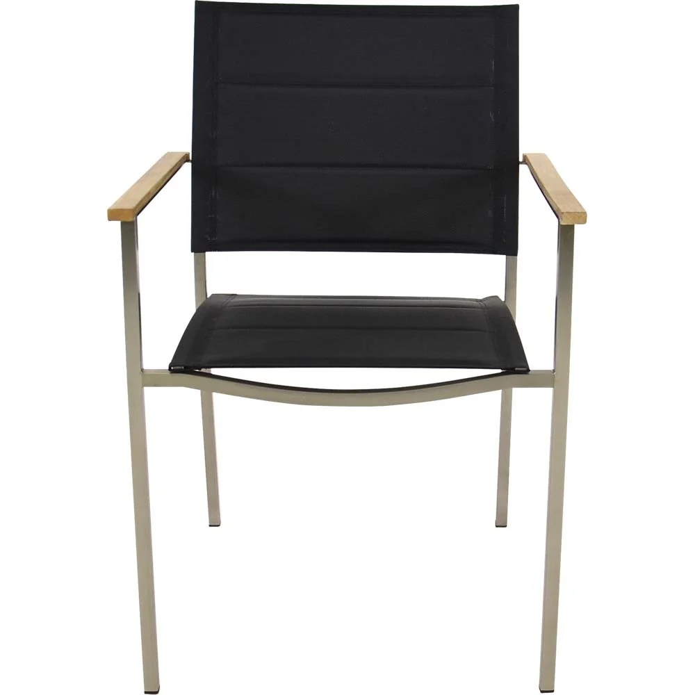 Lesli Living bistrostoel Marmaris - zwart - 55∕56x62x85cm