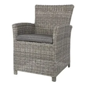 Lesli Living bistrostoel Tropez - grijs - 62x67x89cm