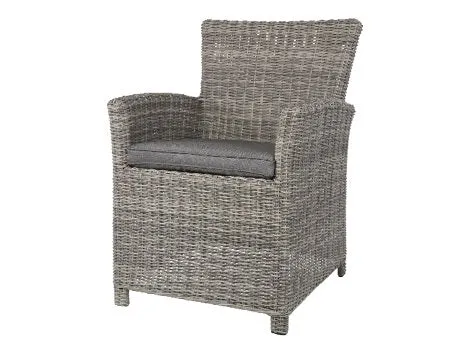 Lesli Living bistrostoel Tropez - grijs - 62x67x89cm