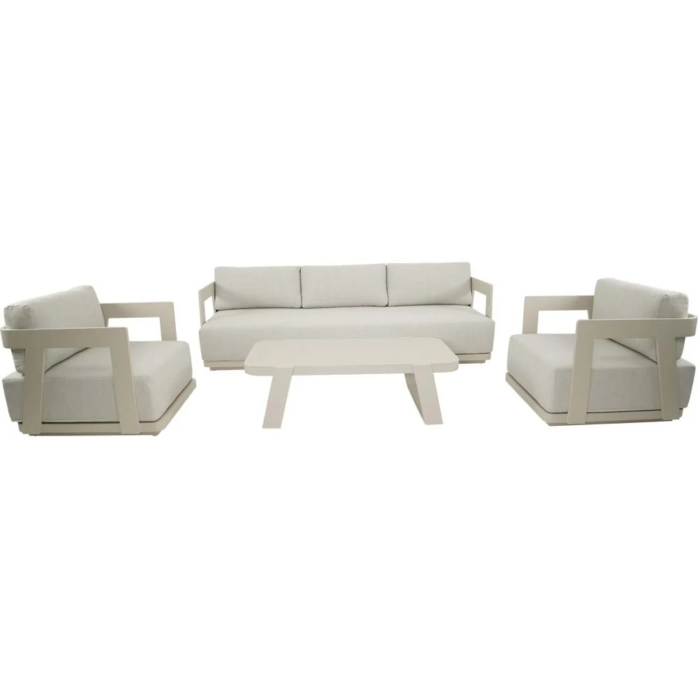 Lesli Living loungebank Makai - beige - 229x86,5x62,5cm