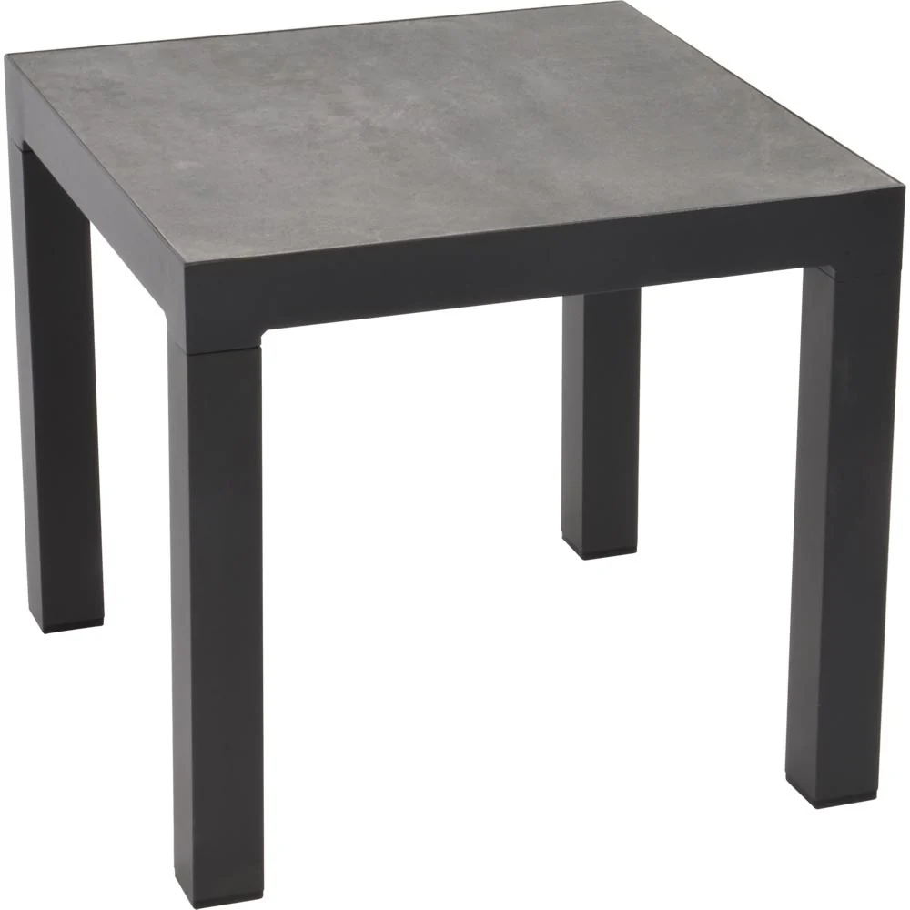 Lesli Living tuintafel Down - grijs - 50x50x46m