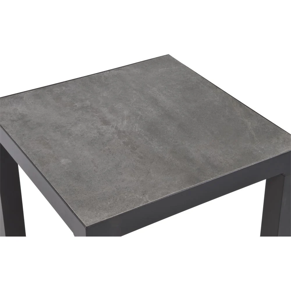 Lesli Living tuintafel Down - grijs - 50x50x46m